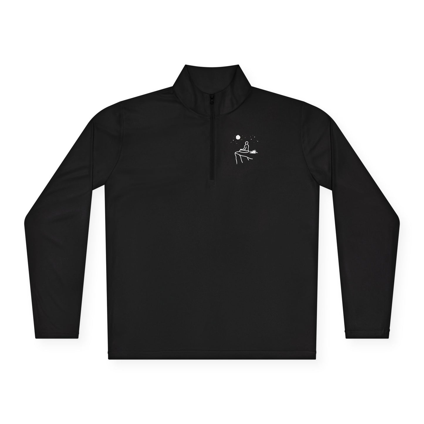 "Breaking cycles, not spirits" Unisex Quarter-Zip Pullover