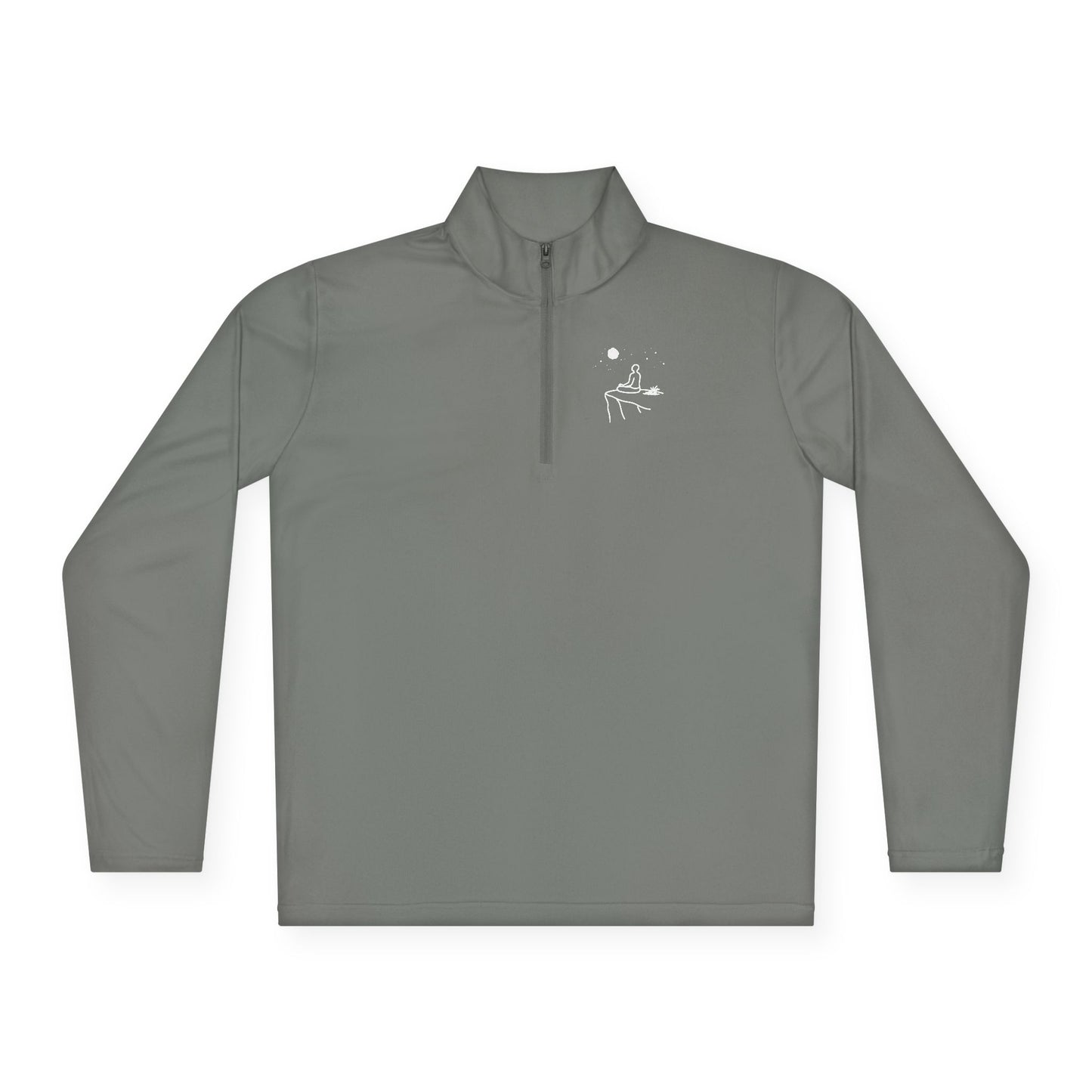 "Breaking cycles, not spirits" Unisex Quarter-Zip Pullover
