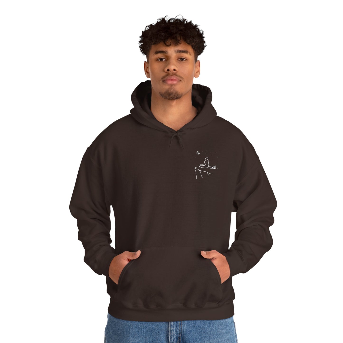 Break cycles, not spirits- Unisex Heavy Blend™ Hooded Sweatshirt