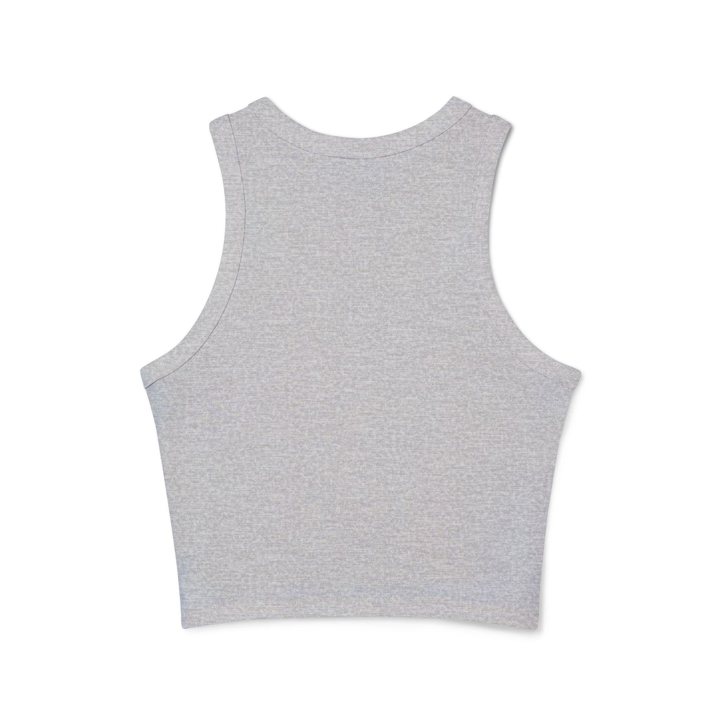 Meditating Moon Gazing Tank Top — Women's Micro Rib Racer Tank