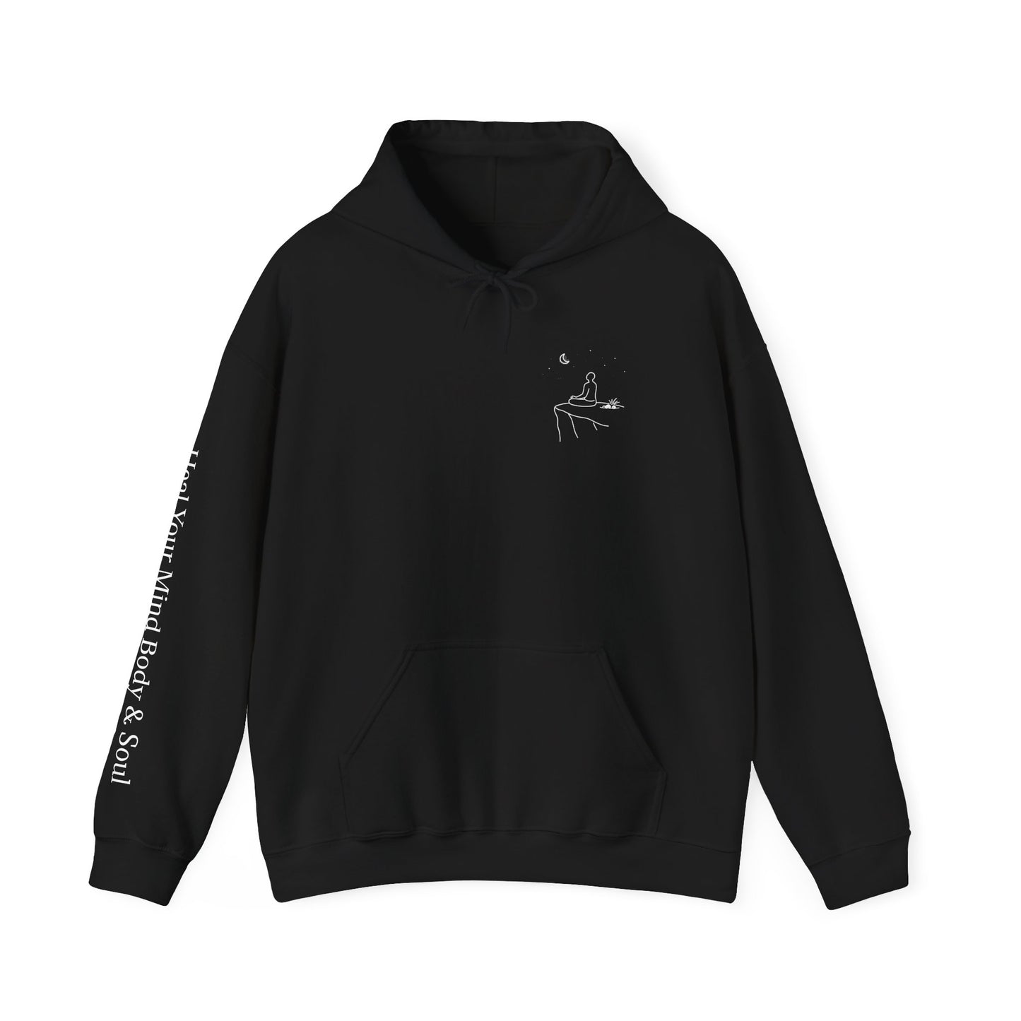 Hello Anxious Friend Hoodie — "Breathe, You’re Allowed to Take Up Space"