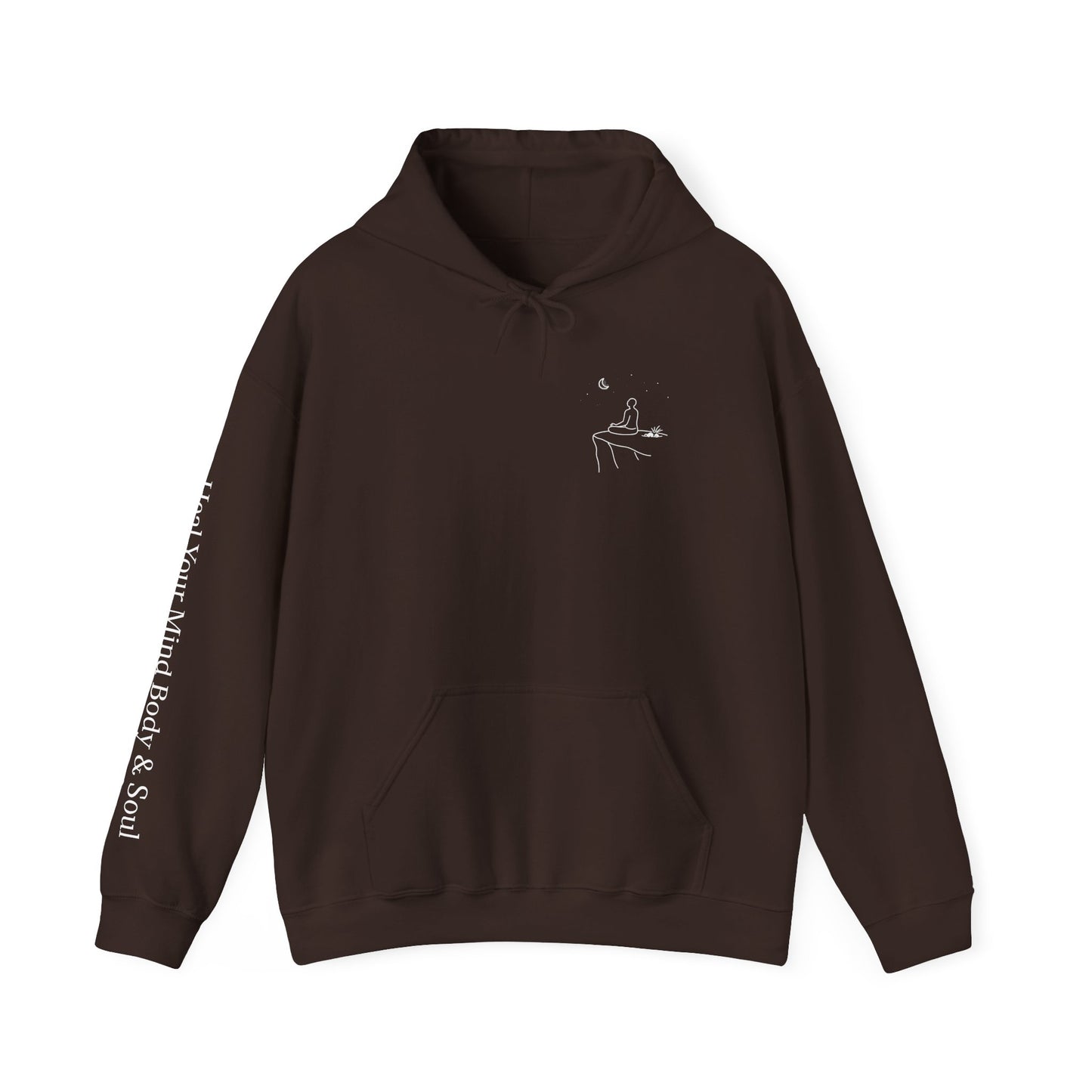 Hello Anxious Friend Hoodie — "Breathe, You’re Allowed to Take Up Space"