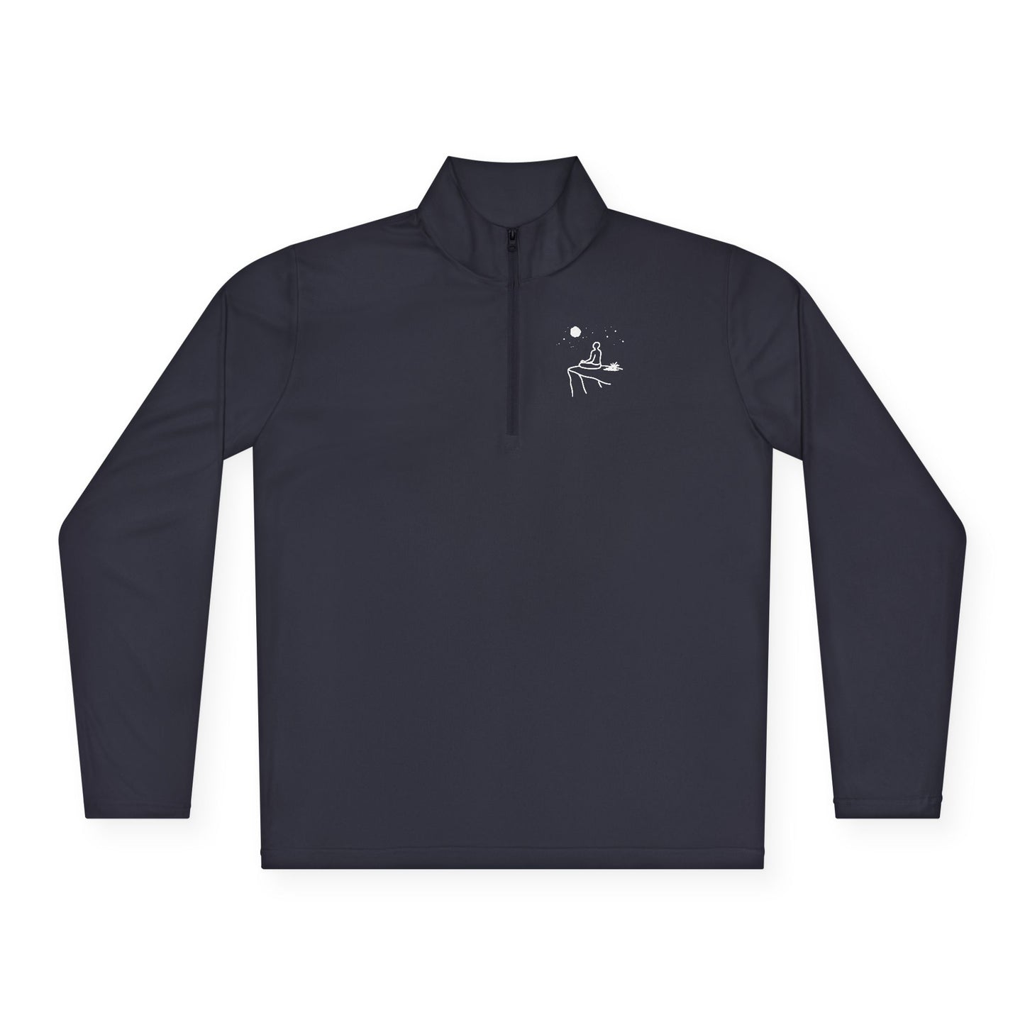 "Breaking cycles, not spirits" Unisex Quarter-Zip Pullover