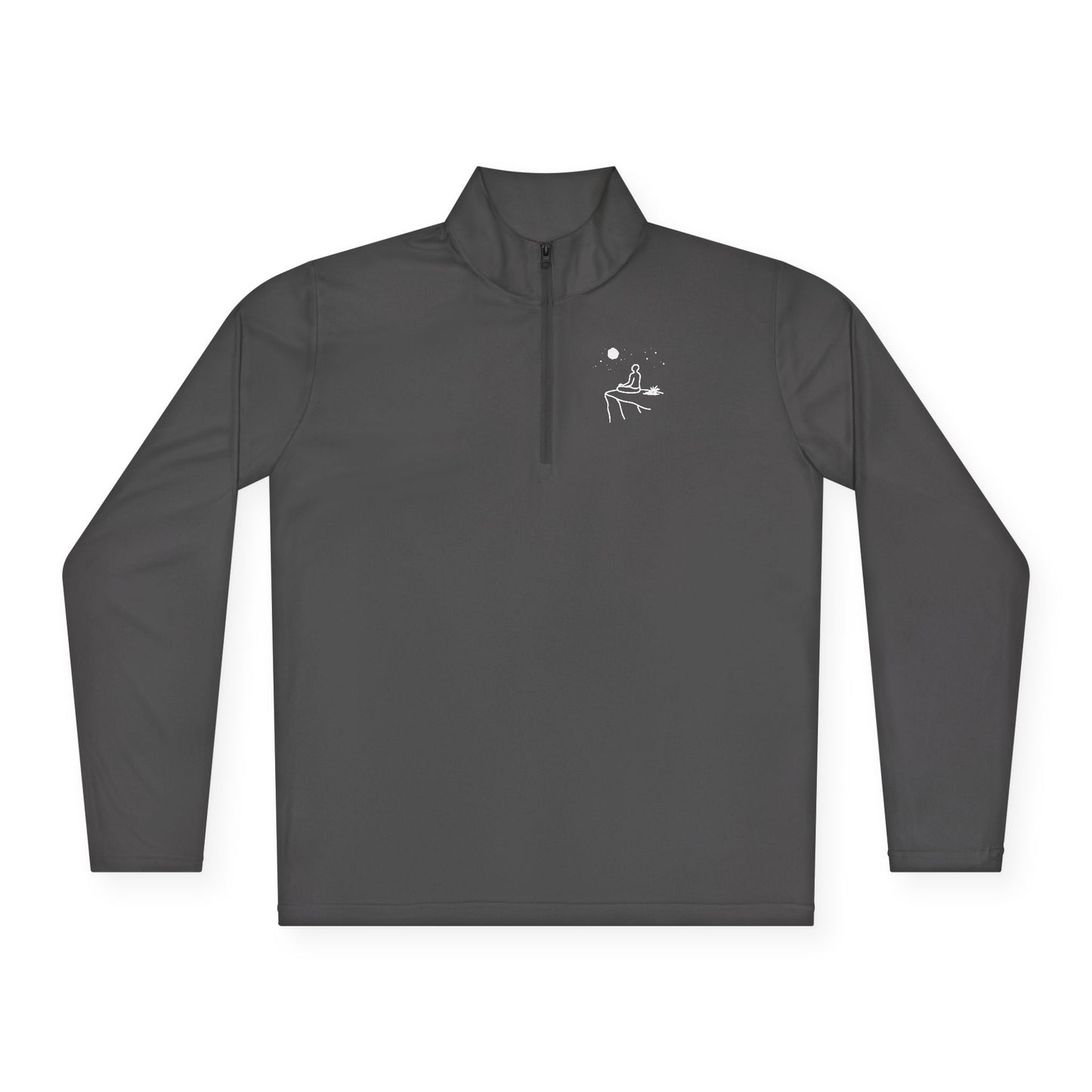 "Breaking cycles, not spirits" Unisex Quarter-Zip Pullover