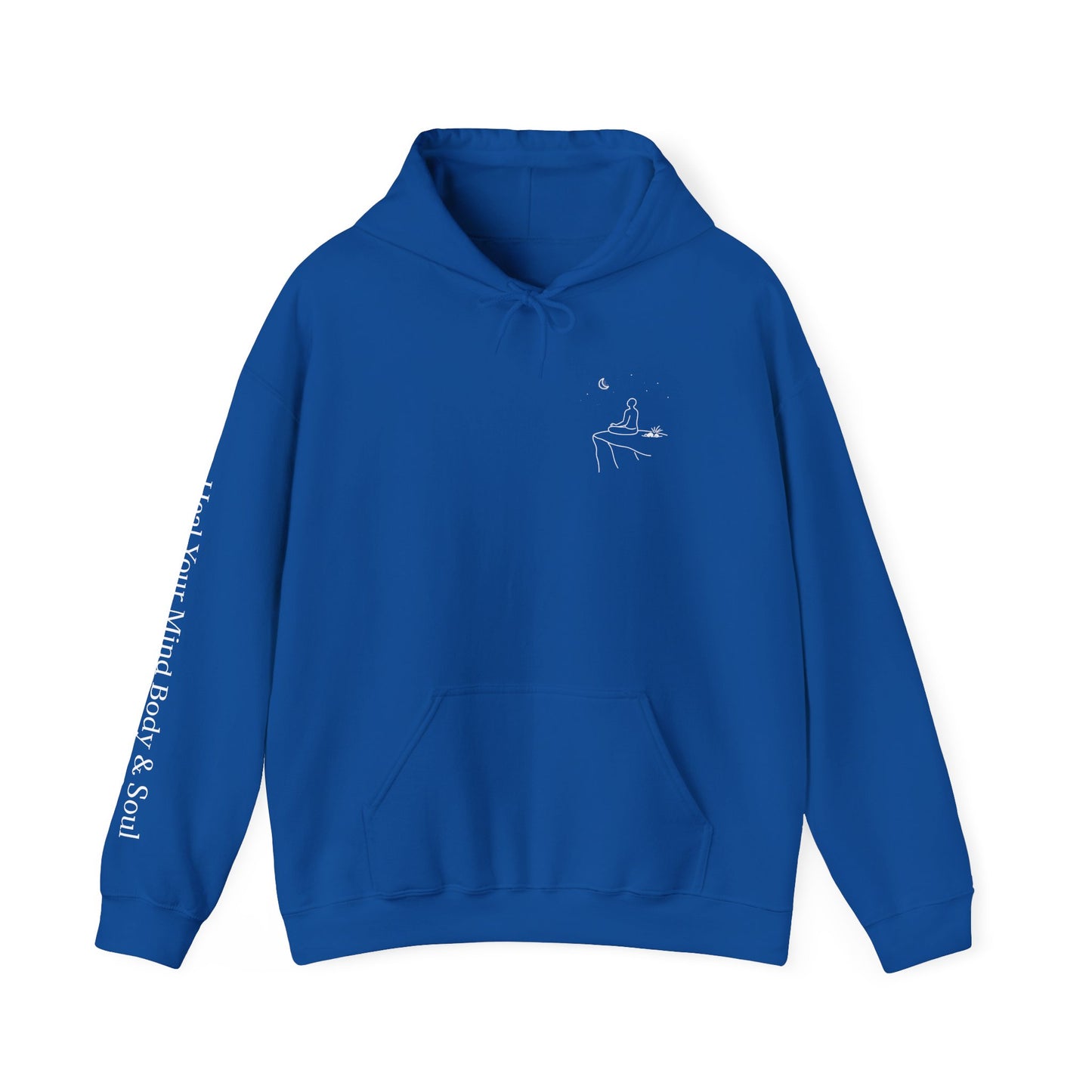 Hello Anxious Friend Hoodie — "Breathe, You’re Allowed to Take Up Space"