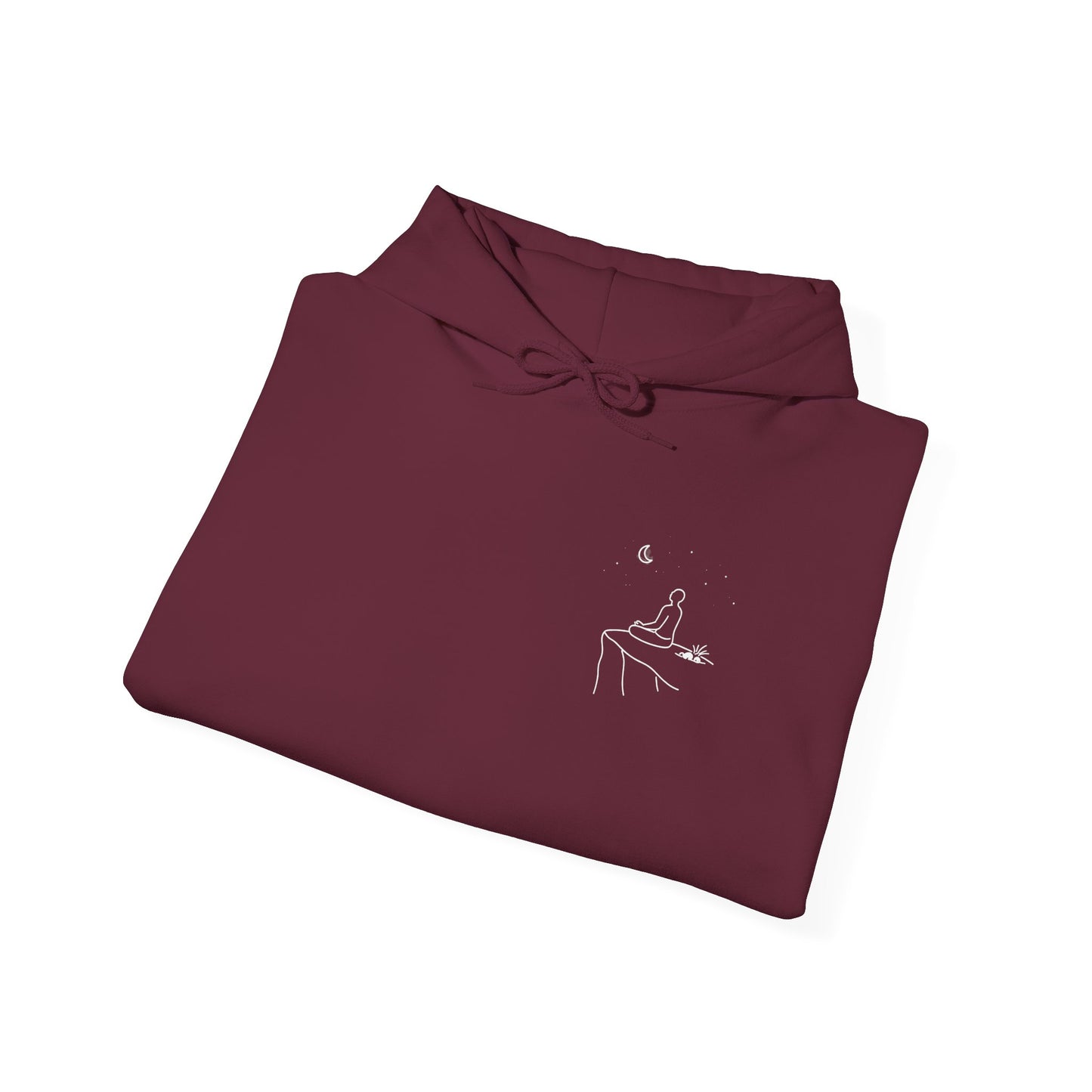 Hello Anxious Friend Hoodie — "Breathe, You’re Allowed to Take Up Space"